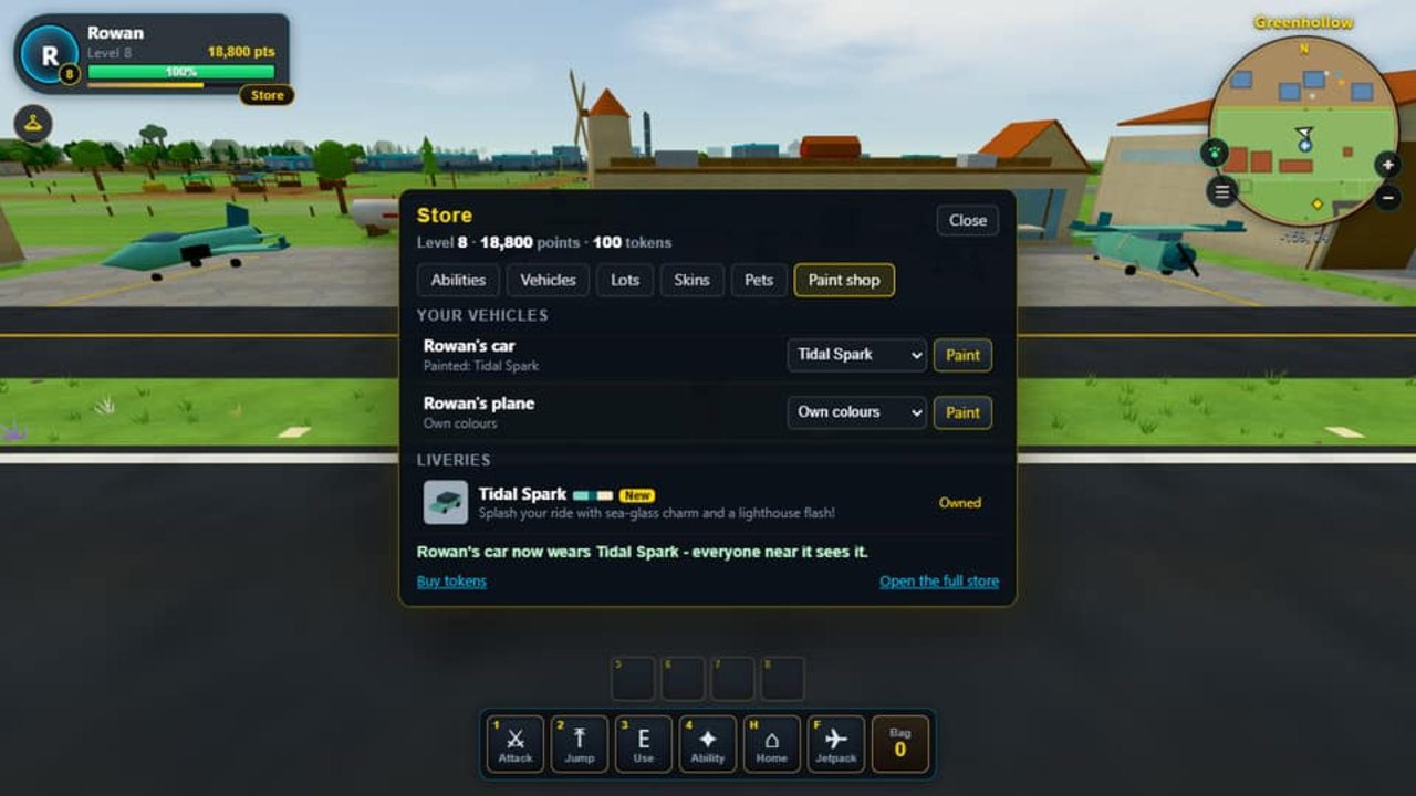 The Paint shop: paint jobs designed by AI, for anything you drive or fly.